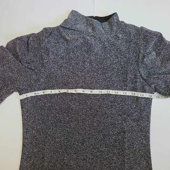 Steve Madden Estella Metallic Puff Shoulder Knit Top - Picture 16 of 16